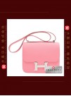 HERMES CONSTANCE 24 (Pre-Owned) - Rose confetti, Epsom leather, Phw
